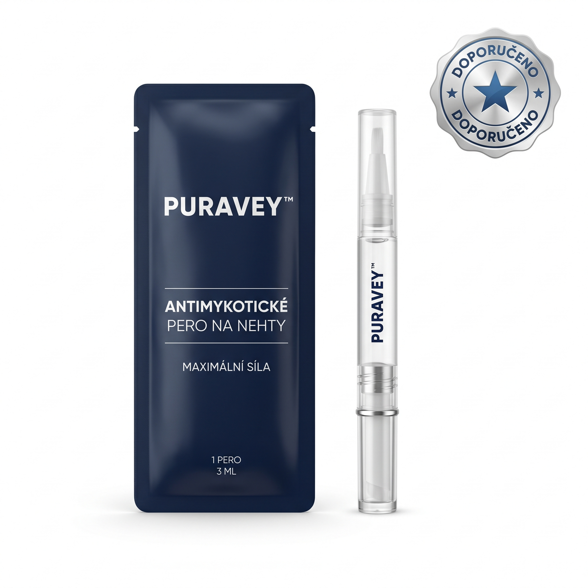 Puravey™ Antimykotické Pero — Zbavte se plísně nehtů jednou provždy (Bez bolesti. Bez zápachu. Bez skrývání.)